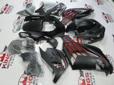 Fairings for Kawasaki Ninja ZX14R (2012-2024) Matte Black, Red, Silver at KingsMotorcycleFairings.com