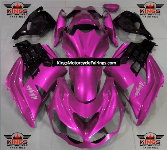Fairings | Kawasaki Ninja ZX14R (2012-2024) Pink, Black | Kings