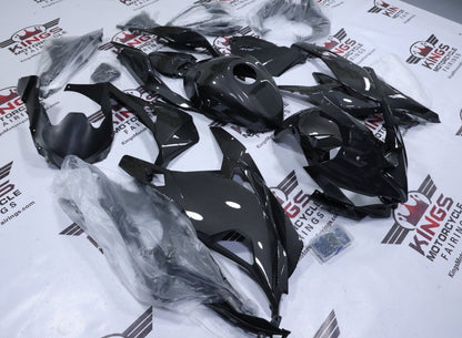 Fairings for Kawasaki ZX4RR (2019-2025) Full Faux Carbon Fiber from KingsMotorcycleFairings.com
