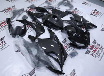 Fairings for Kawasaki ZX4R (2019-2025) Full Faux Carbon Fiber from KingsMotorcycleFairings.com
