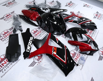 Fairings for Suzuki GSXR1000 (2007-2008) Black, Candy Red, White from KingsMotorcycleFairings.com