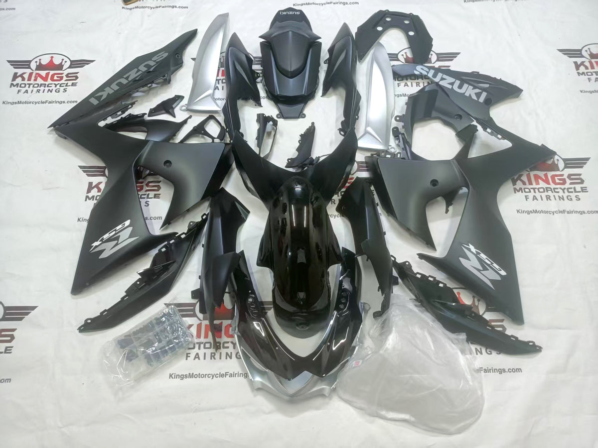 Fairings for Suzuki GSXR1000 (2009-2016) Gloss Black, Matte Black, Matte Silver at KingsMotorcycleFairings.com