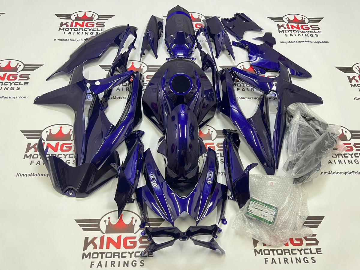 Fairings for Suzuki GSXR600 (2008-2010) Dark Purple at KingsMotorcycleFairings.com