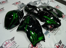 Fairings for Suzuki Hayabusa (1999-2007) Black, Green at KingsMotorcycleFairings.com