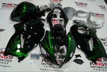 Fairings for Suzuki Hayabusa (1999-2007) Black, Green from KingsMotorcycleFairings.com