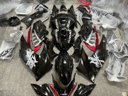 Fairings for Suzuki Hayabusa (2021-2025) Gloss Black, Gray, Red from KingsMotorcycleFairings.com
