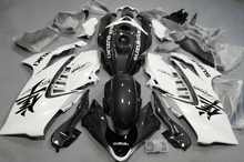 Fairings for Suzuki Hayabusa (2021-2025) White, Faux Carbon Fiber at KingsMotorcycleFairings.com