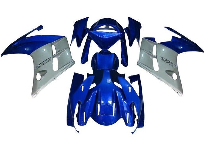 Fairings for Yamaha FJR1300 (2013-2015) Blue, Silver at KingsMotorcycleFairings.com
