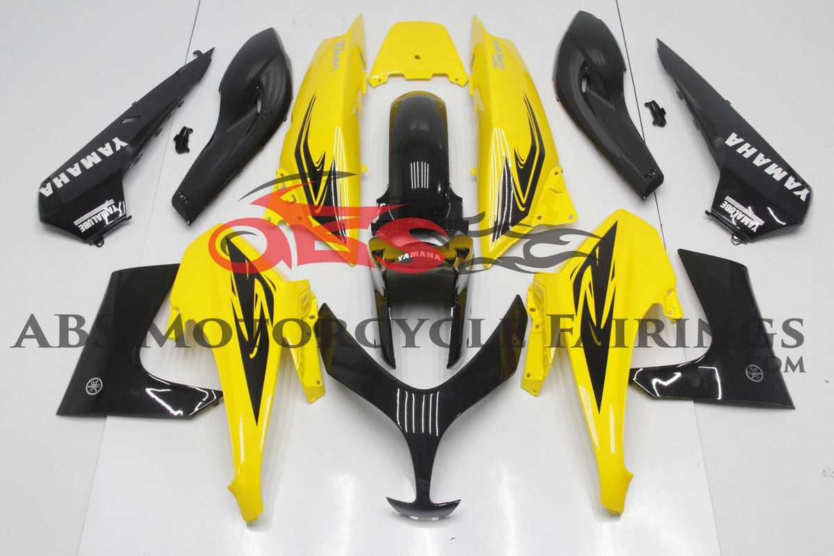 Fairings for Yamaha T-MAX500 (2008-2011) Yellow, Black at KingsMotorcycleFairings.com