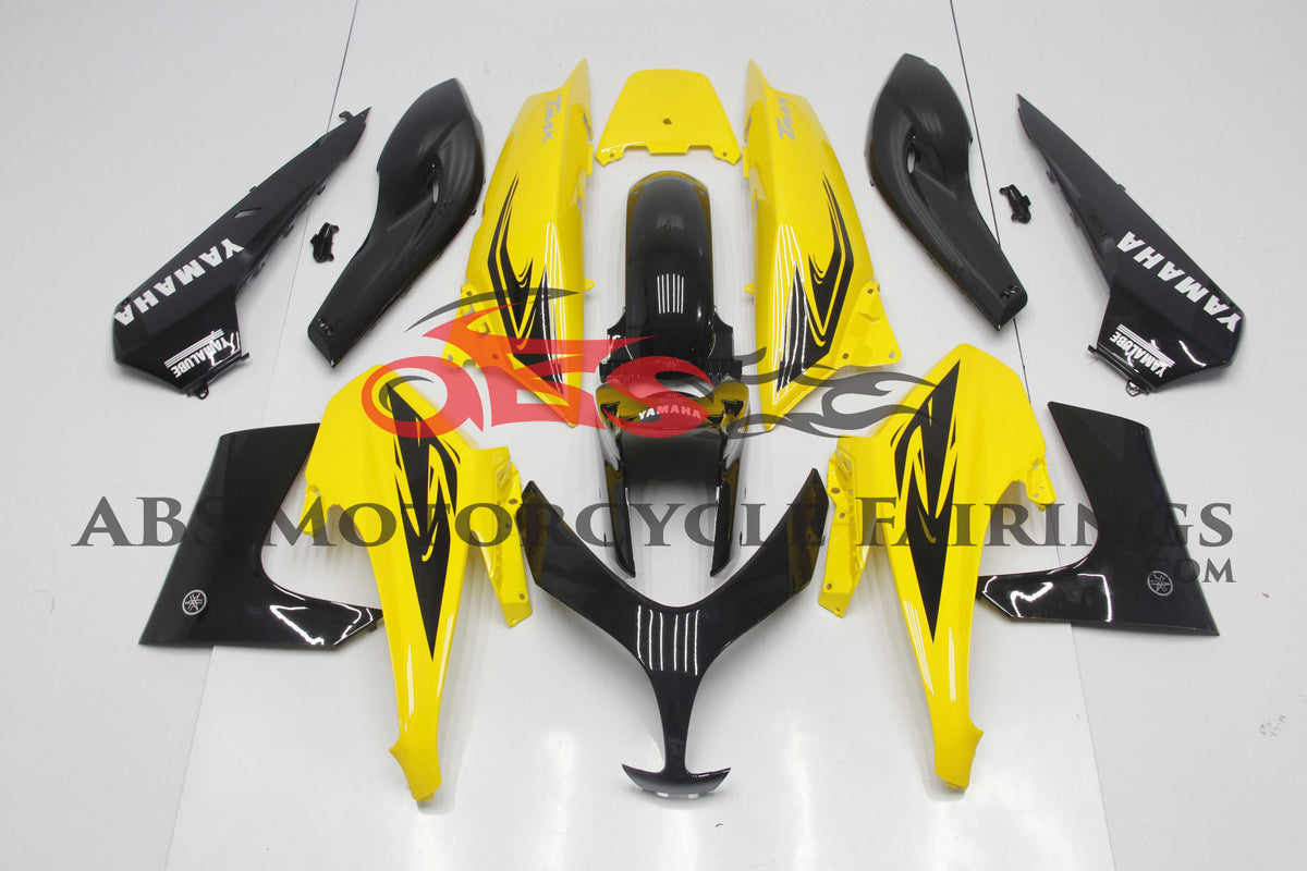 Fairings for Yamaha T-MAX500 (2008-2011) Yellow, Black from KingsMotorcycleFairings.com