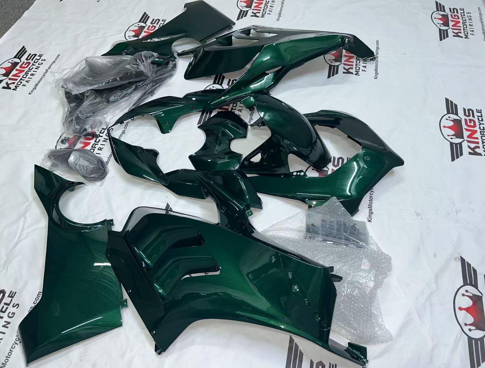 Fairings for Ducati Panigale V4S (2020-2021) Green Candy at KingsMotorcycleFairings.com
