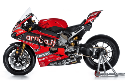 Fairings for Ducati Panigale V4 (2018-2019) Red, Black Lenovo 45 at KingsMotorcycleFairings.com