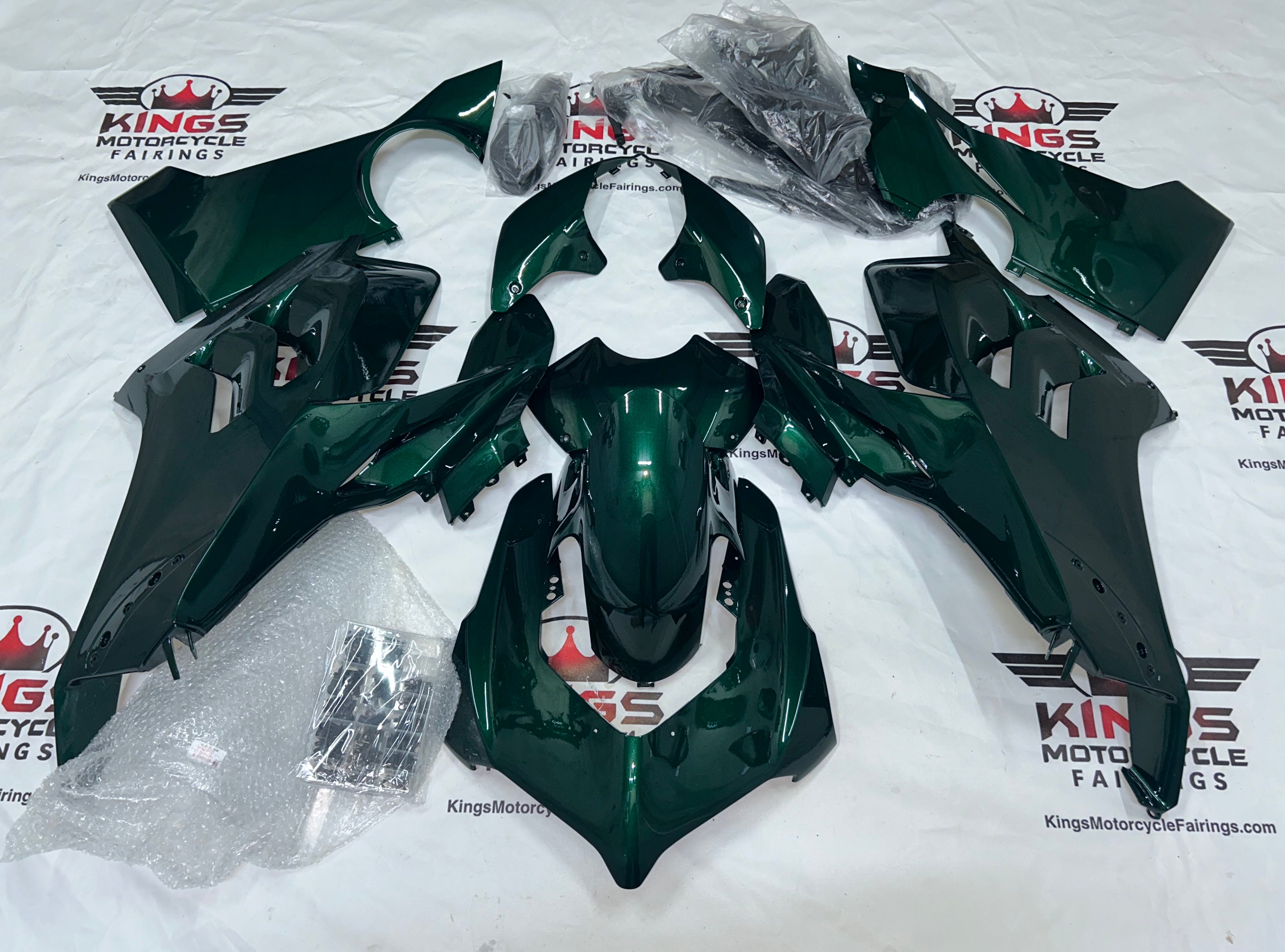 Fairings for Ducati Panigale V4 (2020-2021) Green Candy from KingsMotorcycleFairings.com