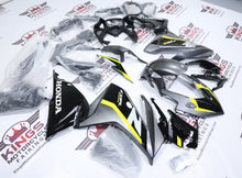 Fairings for Honda CBR500R (2022-2023) Gray, Black, Yellow, White from KingsMotorcycleFairings.com