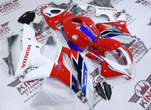 Fairings for Honda CBR600RR (2007-2008) HRC Red, White, Blue at KingsMotorcycleFairings.com