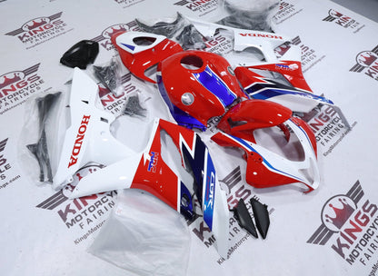 Fairings for Honda CBR600RR (2007-2008) Red, White, Blue HRC at KingsMotorcycleFairings.com