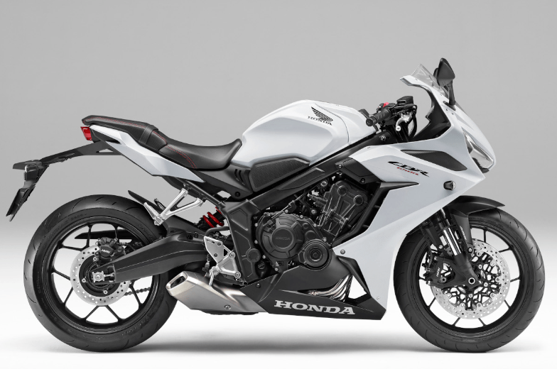 Fairings for Honda CBR650R (2021-2023) White, Matte Black at KingsMotorcycleFairings.com