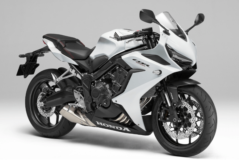 Fairings for Honda CBR650R (2021-2023) White, Matte Black from KingsMotorcycleFairings.com