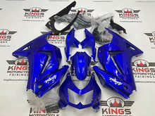 Fairings for Kawasaki Ninja 250R (2008-2013) Blue, White at KingsMotorcycleFairings.com