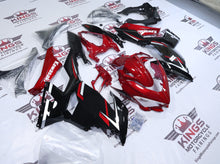 Fairings for Kawasaki Ninja 400 (2018-2023) Candy Red, Black, White from KingsMotorcycleFairings.com