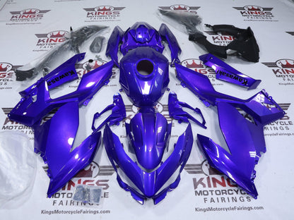 Fairings for Kawasaki Ninja 400 (2018-2023) Purple Metallic at KingsMotorcycleFairings.com