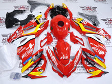Fairings for Kawasaki Ninja 400 (2018-2023) Red, Yellow Eva from KingsMotorcycleFairings.com