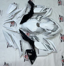 Fairings for Kawasaki Ninja 400 (2018-2023) White, Black, Silver from KingsMotorcycleFairings.com