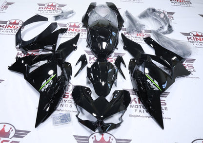 Fairings for Kawasaki Ninja 500 (2024-2025) Black at KingsMotorcycleFairings.com