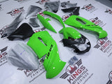Fairings for Kawasaki Ninja 650 (2006-2008) Kawi Green, Black from KingsMotorcycleFairings.com