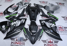 Fairings for Kawasaki Ninja 650 (2017-2019) Matte Black, Green, White Elf from KingsMotorcycleFairings.com
