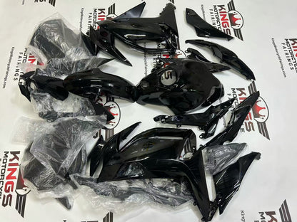 Fairings for Kawasaki Ninja 650 (2020-2025) All Black from KingsMotorcycleFairings.com