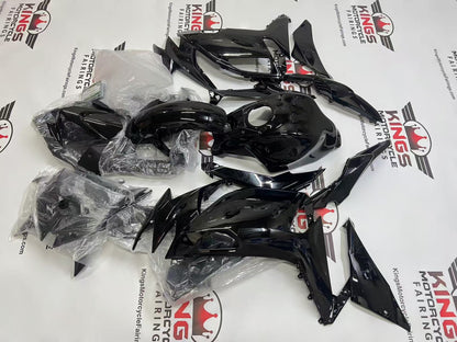 Fairings for Kawasaki Ninja 650 (2020-2025) All Gloss Black at KingsMotorcycleFairings.com