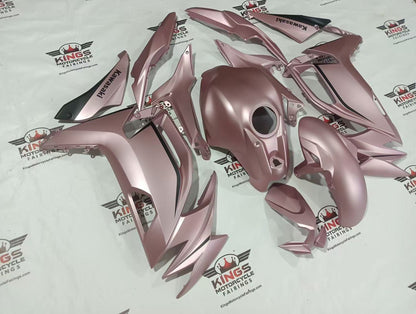 Fairings for Kawasaki Ninja 650 (2020-2025) Matte Pink at KingsMotorcycleFairings.com
