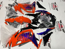 Fairings for Kawasaki Ninja 650 (2020-2025) Orange, Purple Stripe from KingsMotorcycleFairings.com