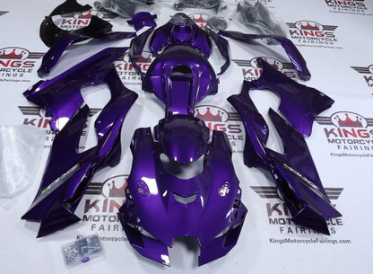 Fairings for Kawasaki Ninja ZX-10R (2021-2025) Purple Metallic at KingsMotorcycleFairings.com