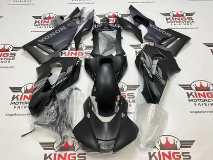 Fairings for Kawasaki Ninja ZX10R (2016-2020) Matte Black, Gray at KingsMotorcycleFairings.com