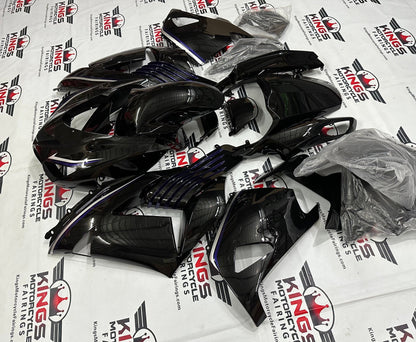 Fairings for Kawasaki Ninja ZX14R (2006-2011) Black, Dark Purple, Silver from KingsMotorcycleFairings.com