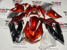 Fairings for Kawasaki Ninja ZX14R (2012-2024) Orange Rust, Black at KingsMotorcycleFairings.com