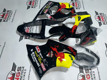Fairings for Kawasaki Ninja ZX6R 636 (2000-2002) Black, Yellow, RedBull from KingsMotorcycleFairings.com