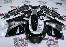 Fairings for Kawasaki ZX-11 / ZZR1100 C Model (1990-1992) Black, Gray, White at KingsMotorcycleFairings.com
