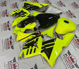 Fairings for Kawasaki ZX 10R (2004-2005) Hi-Vis Neon Yellow, Black at KingsMotorcycleFairings.com