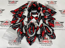 Fairings for Kawasaki ZX10R (2004-2005) Red, Gray, Black Camouflage at KingsMotorcycleFairings.com