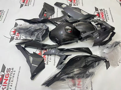 Fairings for Kawasaki ZX4RR (2019-2025) All Faux Carbon Fiber from KingsMotorcycleFairings.com