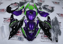 Fairings for Kawasaki ZX4RR (2019-2025) Black, Purple, Green, White at KingsMotorcycleFairings.com