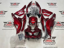 Fairings for Kawasaki ZX4RR (2019-2025) Candy Red, White KRT at KingsMotorcycleFairings.com