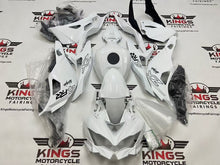 Fairings for Kawasaki ZX4RR (2019-2025) Gloss White, Black at KingsMotorcycleFairings.com