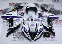 Fairings for Kawasaki ZX6R 636 (2005-2006) White, Black, Purple Playboy from KingsMotorcycleFairings.com