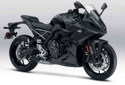 Fairings for Suzuki GSX8R (2024-2025) Flat Black, Gloss Black from KingsMotorcycleFairings.com