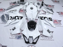 Fairings for Suzuki GSXR1000 (2017-2025) Gloss White, Black at KingsMotorcycleFairings.com