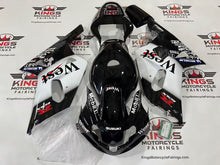 Fairings for Suzuki GSXR600 (2000-2003) Black, White, Red West from KingsMotorcycleFairings.com